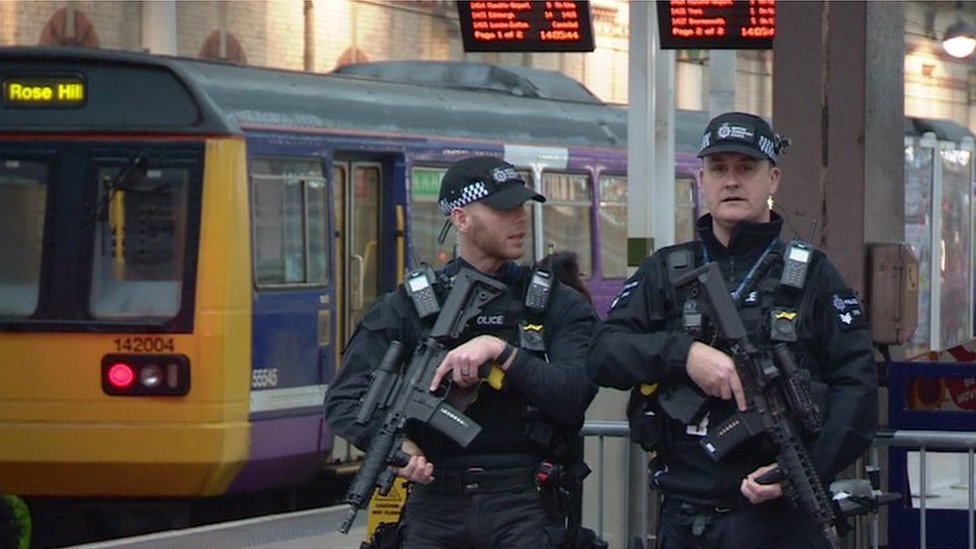 Armed transport police for Manchester and Birmingham - BBC News