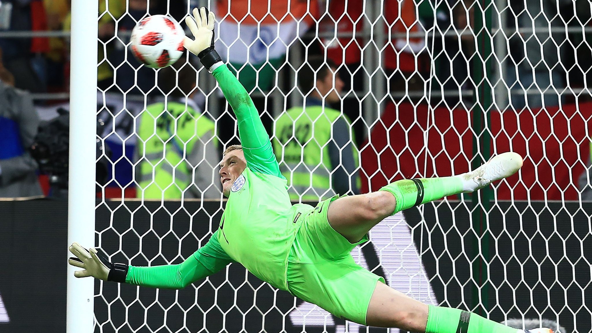 Watch: Pickford saves, Dier scores - England win penalty shootout