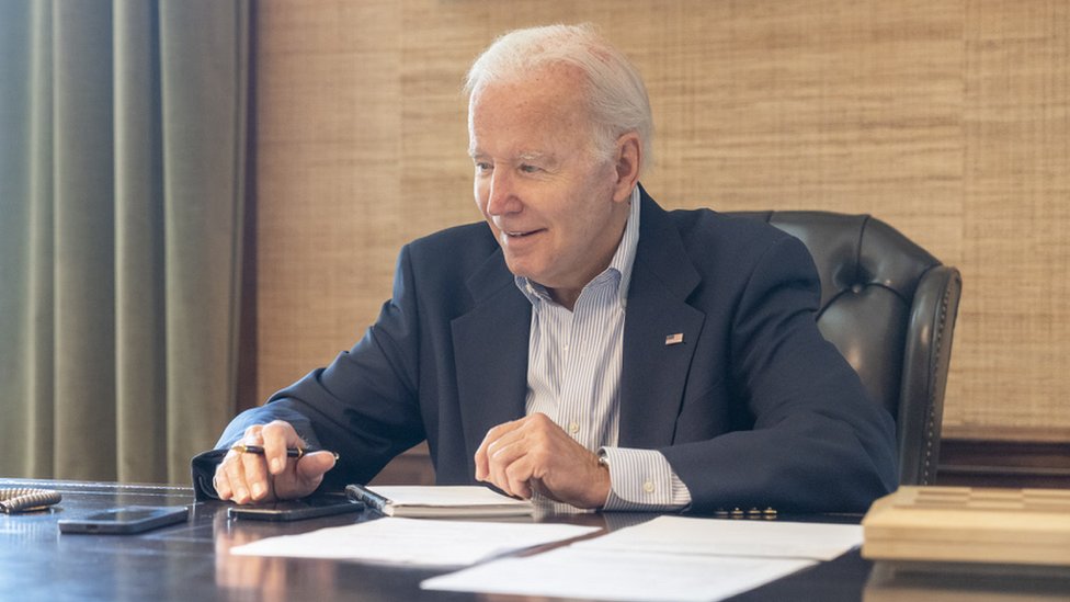 Biden 'doing great' after testing positive for Covid