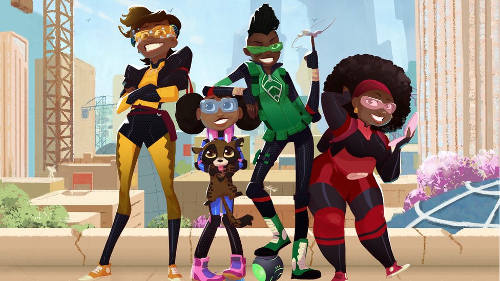 Mama K's Team 4: Netflix to launch African girl superhero cartoon - CBBC  Newsround