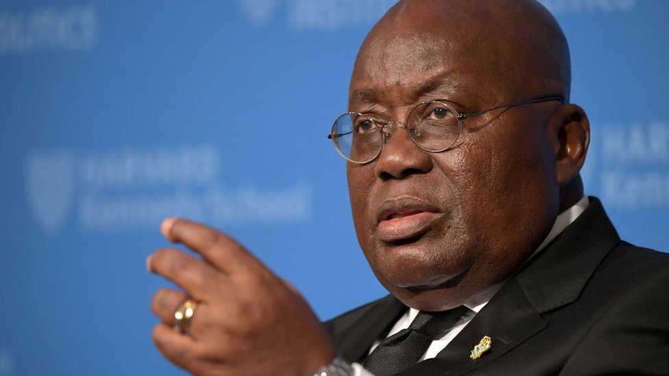 Le président du Ghana Nana Akufo-Addo prête serment pour un second mandat -  BBC News Afrique