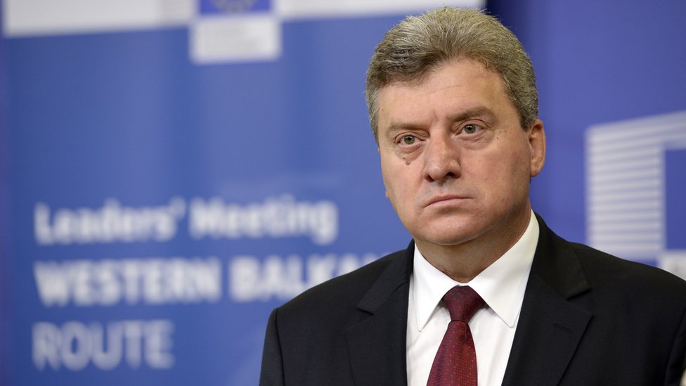 Macedonian President Gjorgje Ivanov
