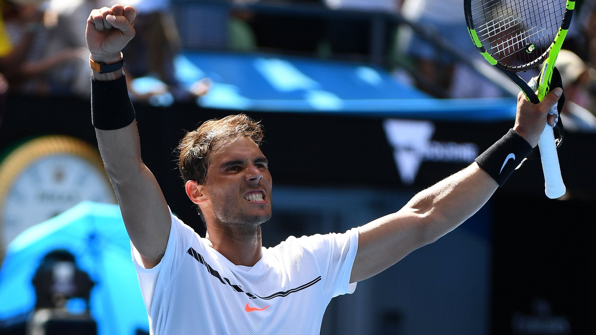 Rafael Nadal and Milos Raonic through at Australian Open 2017