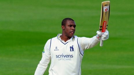 Barker battles but Notts on top