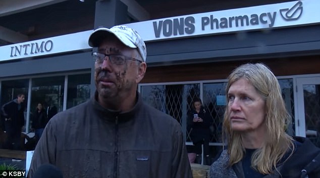 Berkeley y Karen Johnson (Foto: cortesía de KSBY News)