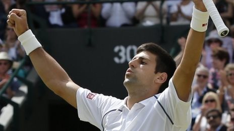 Djokovic through to quarter-finals