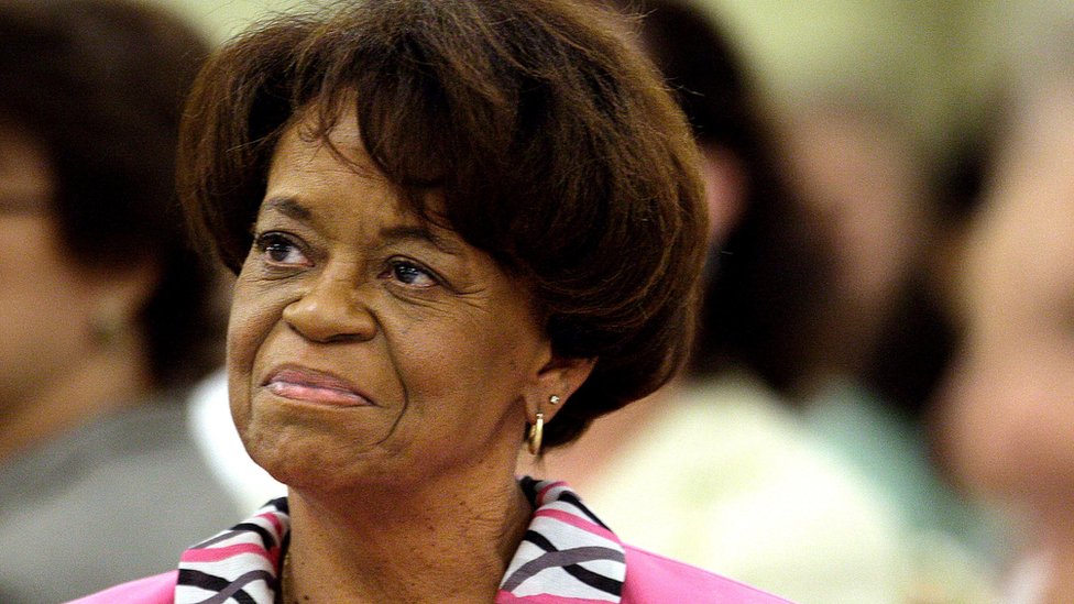 Marian Robinson, madre de Michelle Obama.