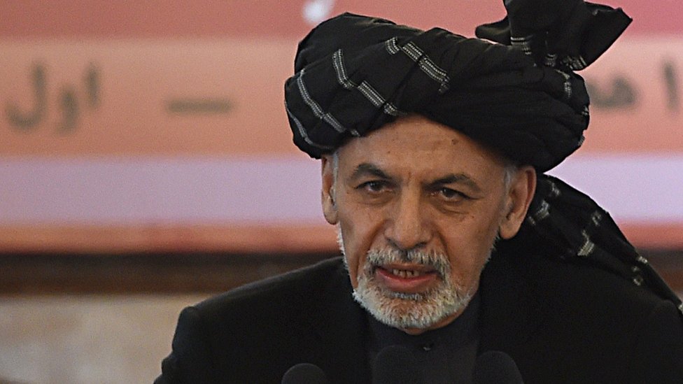 Afghan President Ashraf Ghani