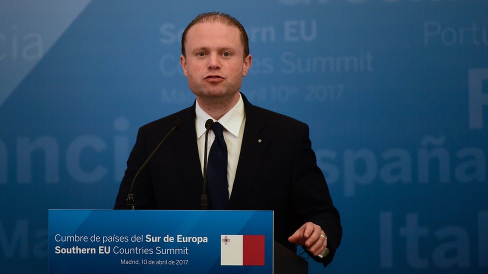 El primer ministro, Joseph Muscat, convocó a elecciones anticipadas. Joseph Muscat