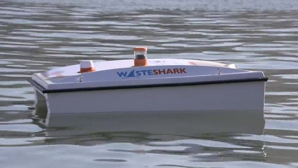 Ocean plastic The robot cleaning up waste CBBC Newsround