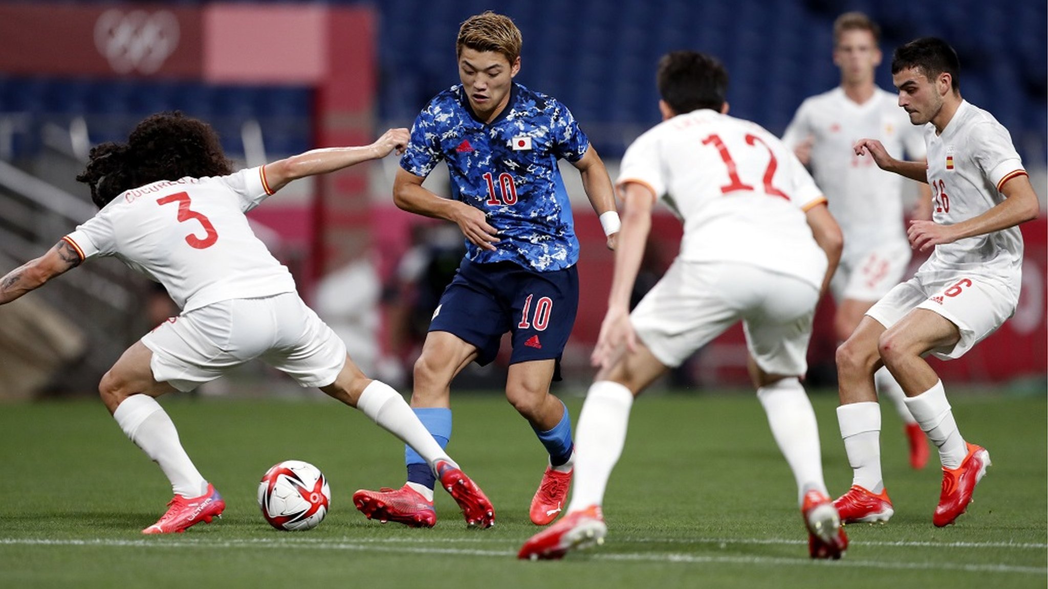 東京五輪】 サッカー男子、日本は準決勝でスペインに敗退 女子