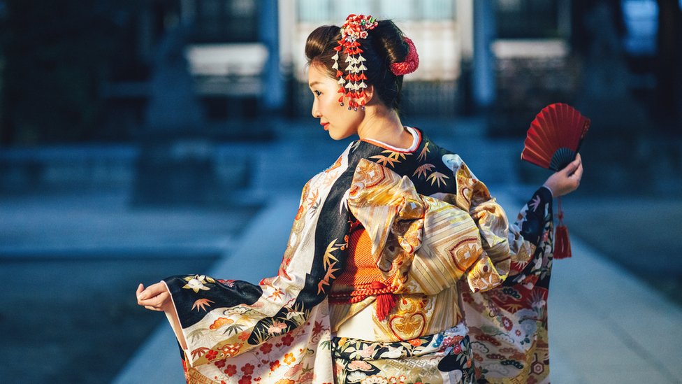 Kimono Mujer  Mundo japones