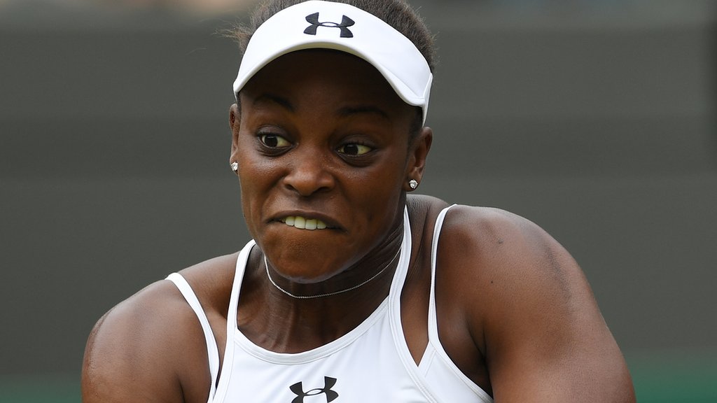 Unseeded Stephens shocks Kerber in Toronto