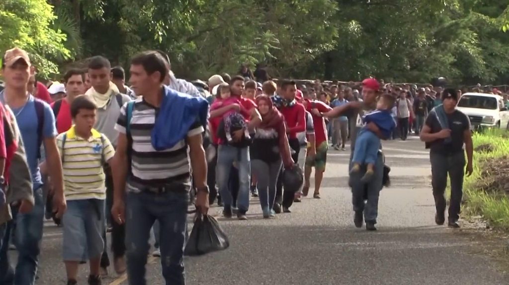 Caravana de migrantes por qu acusan a M xico de haberse