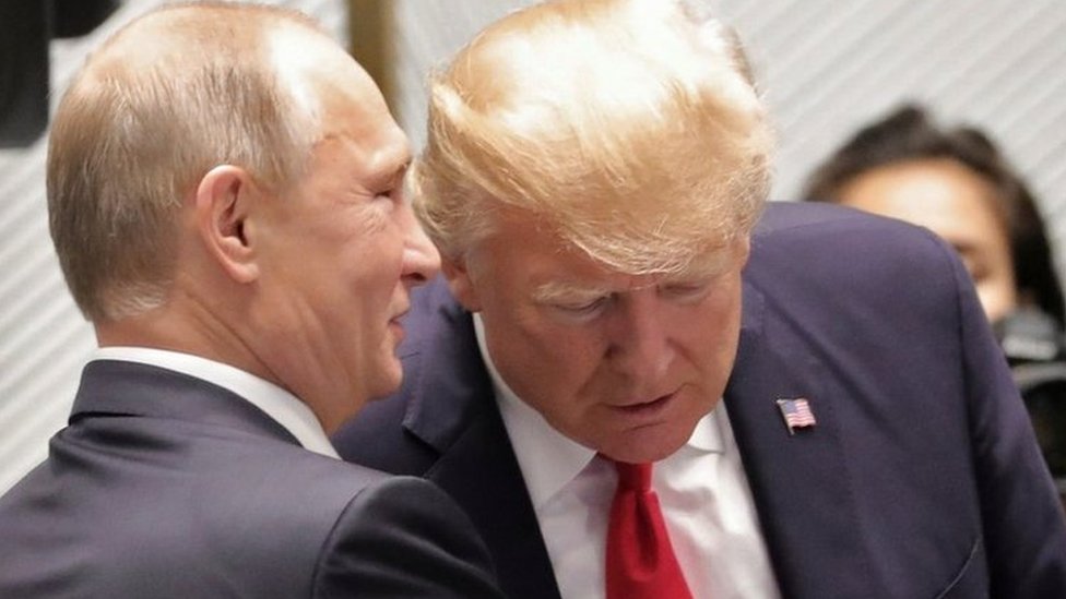 Vladimir Putin y Donald Trump