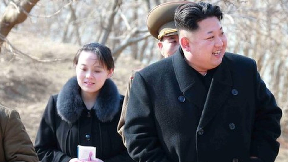 North Korea: Kim Jong-un promotes sister to politburo
