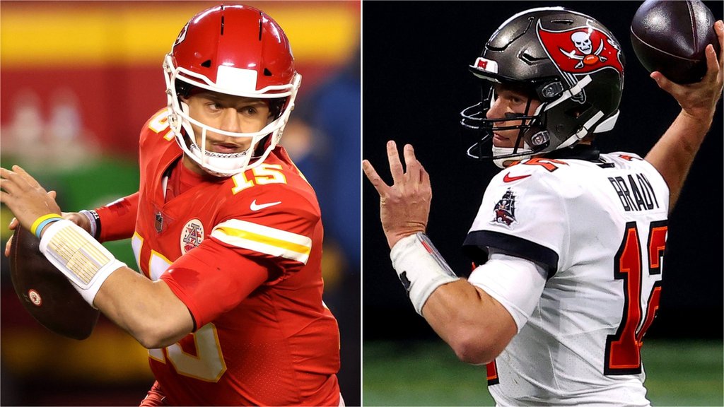 BBC Sport - Super Bowl, LV, Kansas City Chiefs v Tampa Bay Buccaneers