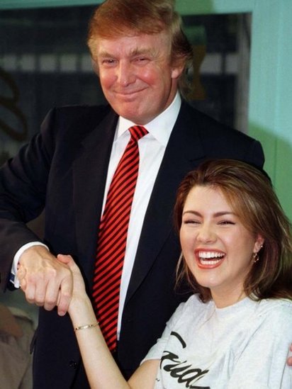 Дональд Трамп вступил в словесную перепалку с бывшей "Мисс Вселенная"