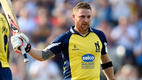 McCullum's 158 sets T20 Blast record