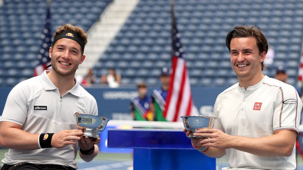 Us Open Gordon Reid And Alfie Hewett Make Grand Slam History Cbbc