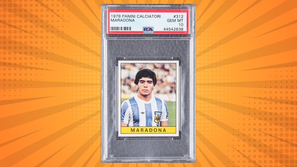 Panini: First ever World Cup Sticker album up for sale - BBC Newsround