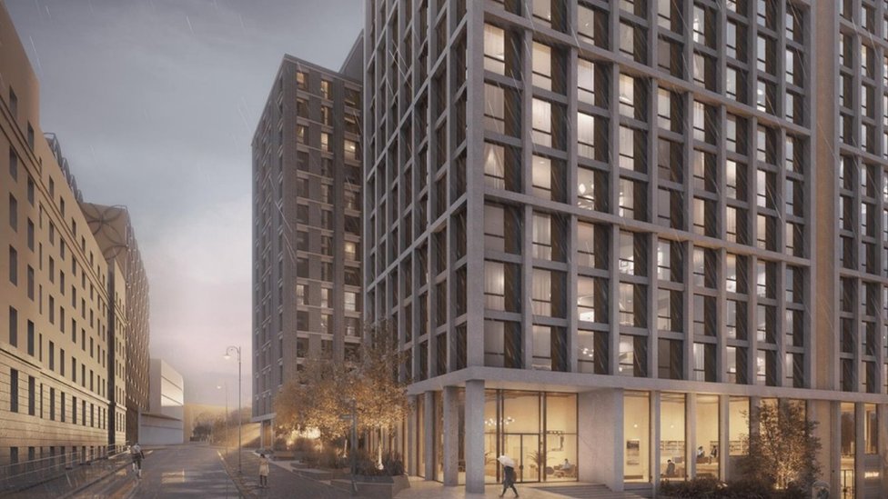 Plans for city centre flats put forward