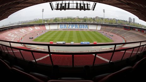 Grenade found at Red Star stadium