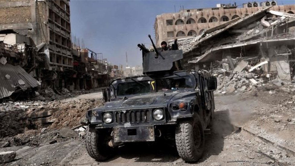استعادت القوات العراقية سجن بادوش الواقع غرب مدينة الموصل