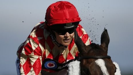 VIDEO: Pendleton enjoys her racing debut