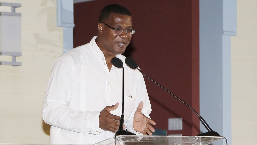 Turks and Caicos Premier Rufus Ewing