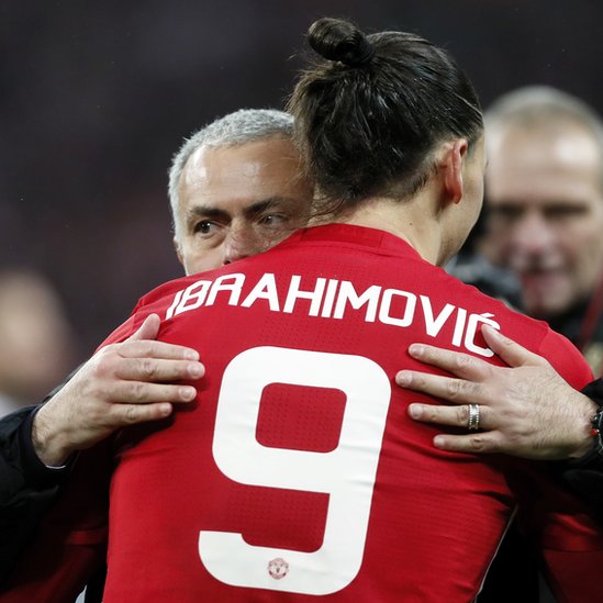 Mou y Zlatan