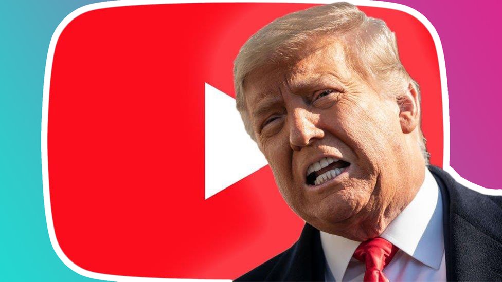 Donald Trump's YouTube Channel Suspended After Capitol Attack - CBBC ...