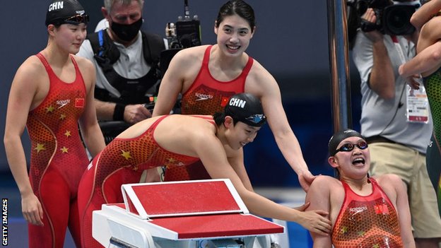 【東京五輪】 競泳男子の米ドレセル、2個目の金 女子リレーで中国が世界新 - BBCニュース