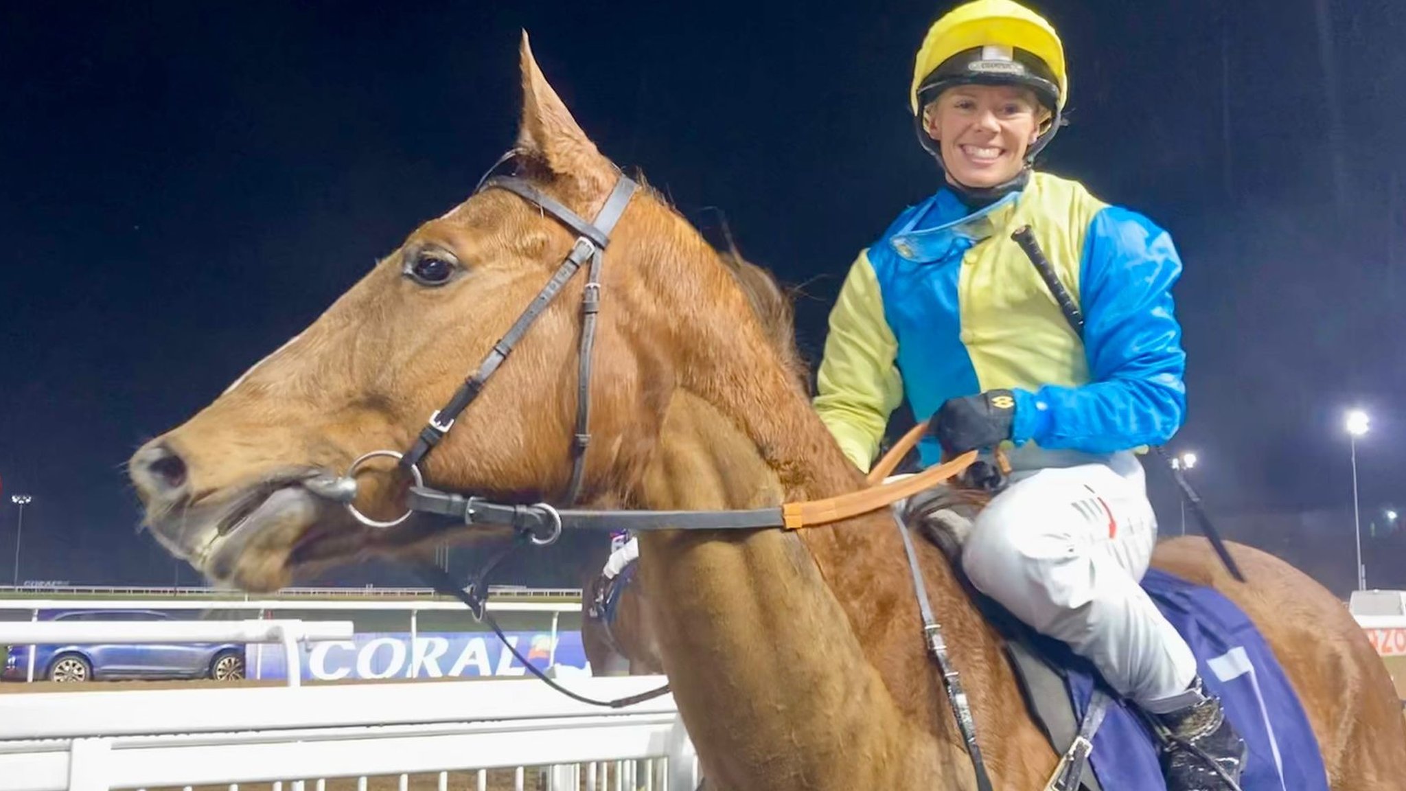 Ukraine: Racehorse Turn Of Phrase runs in country's colours at  Wolverhampton - BBC Sport