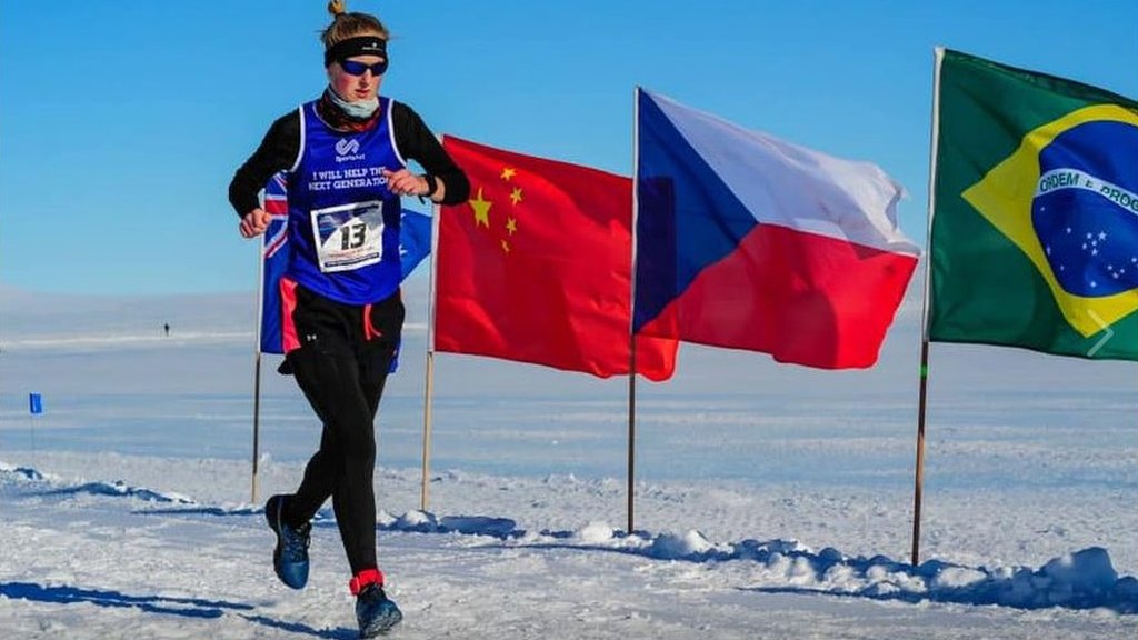 Seven marathons across seven continents in seven days - Brit wins 'absolutely irresistible' challenge