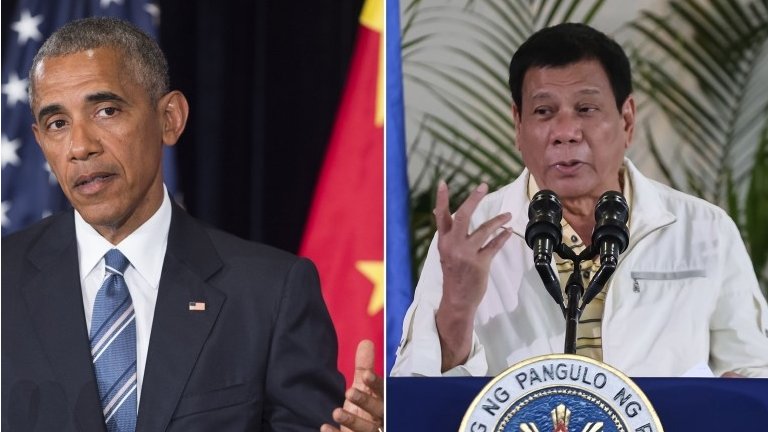Obama calls off meeting with Philippine leader after 'whore' jibe