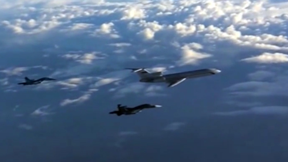 Las aeronaves rusas modelo Tu-154 se utilizan regularmente para volar a Siria, escoltadas por bombarderos rusos. (Imagen de archivo).