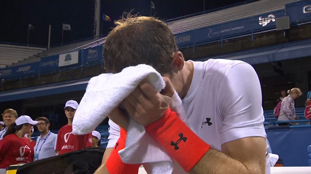 Andy Murray breaks down in tears after Washington Open win