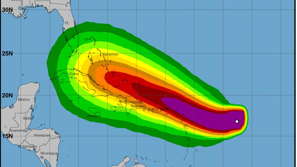 Irma Kasirgasi Tarihin En Siddetli Firtinalarina Kiyasla Ne Kadar Guclu Bbc News Turkce