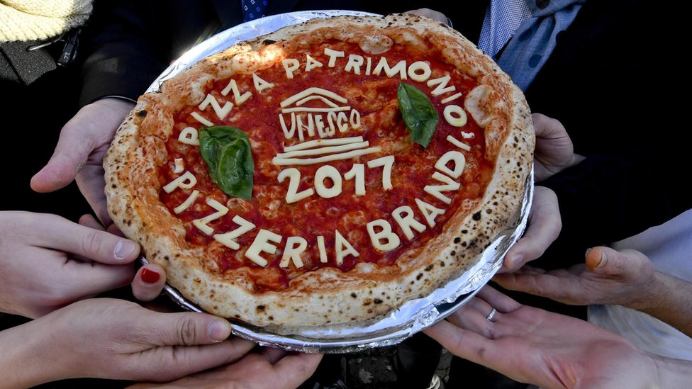 Spinning pizza dough is an art form according to UNESCO CBBC Newsround