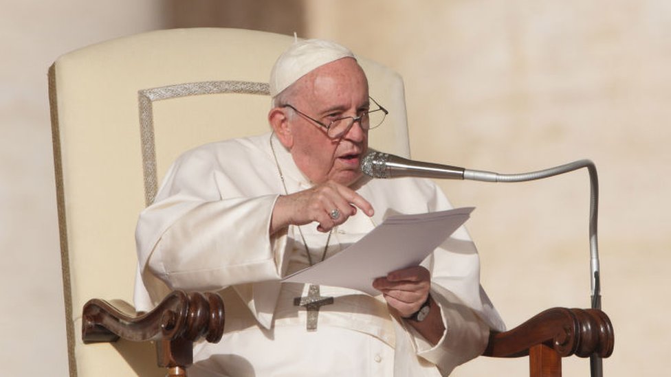 976px x 549px - Nuns too dey watch porn, Pope tok as e warn of risks - BBC News Pidgin