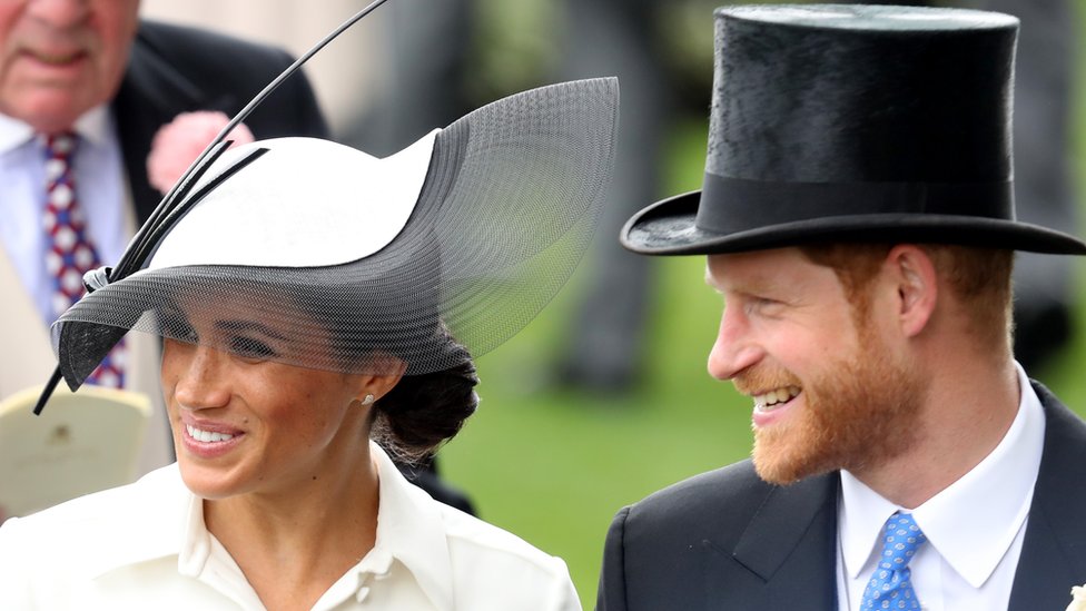 In pictures: Harry and Meghan make Ascot debut