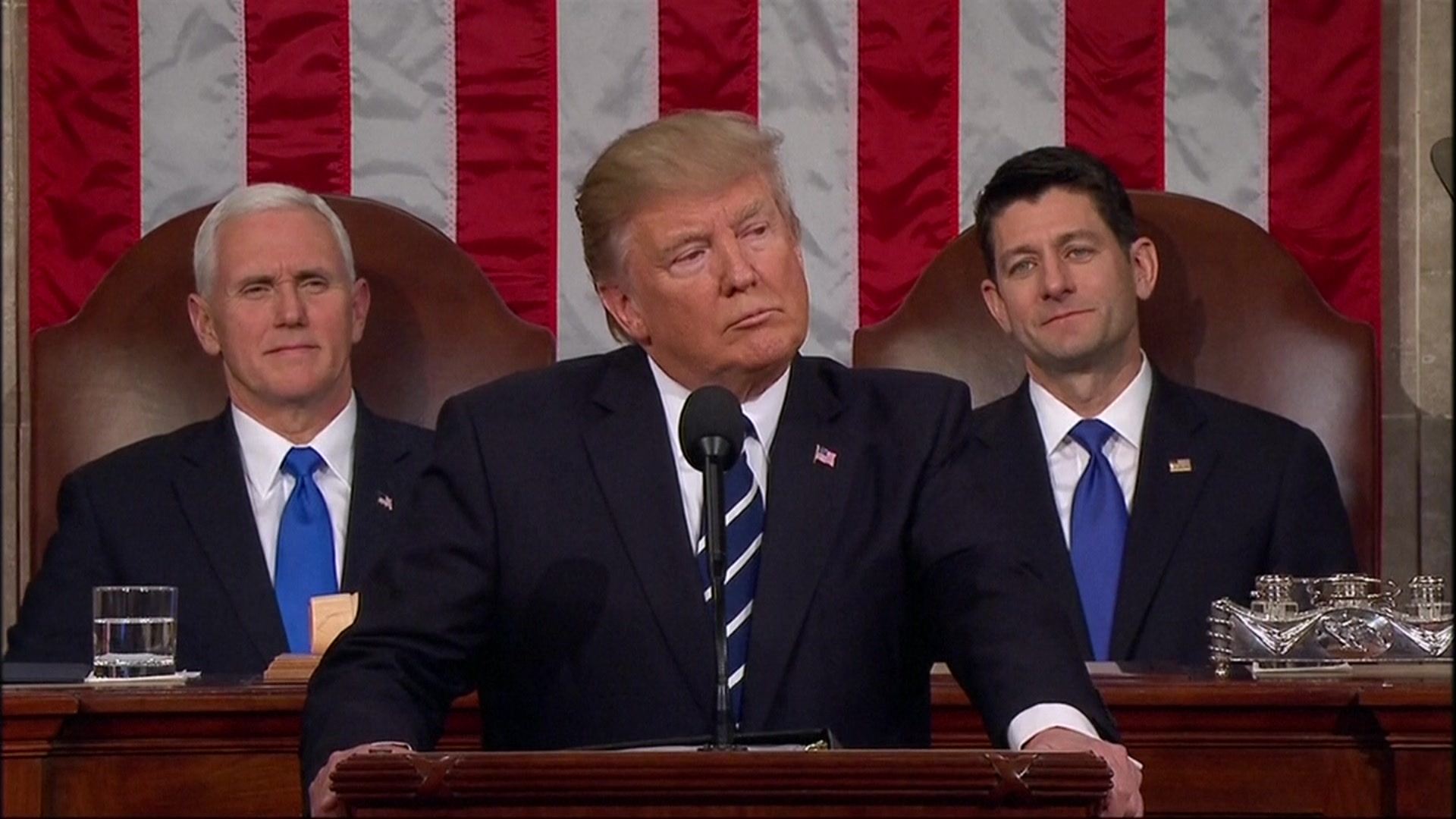 特朗普首场国会演讲承诺“重振美国精神” - BBC News 中文