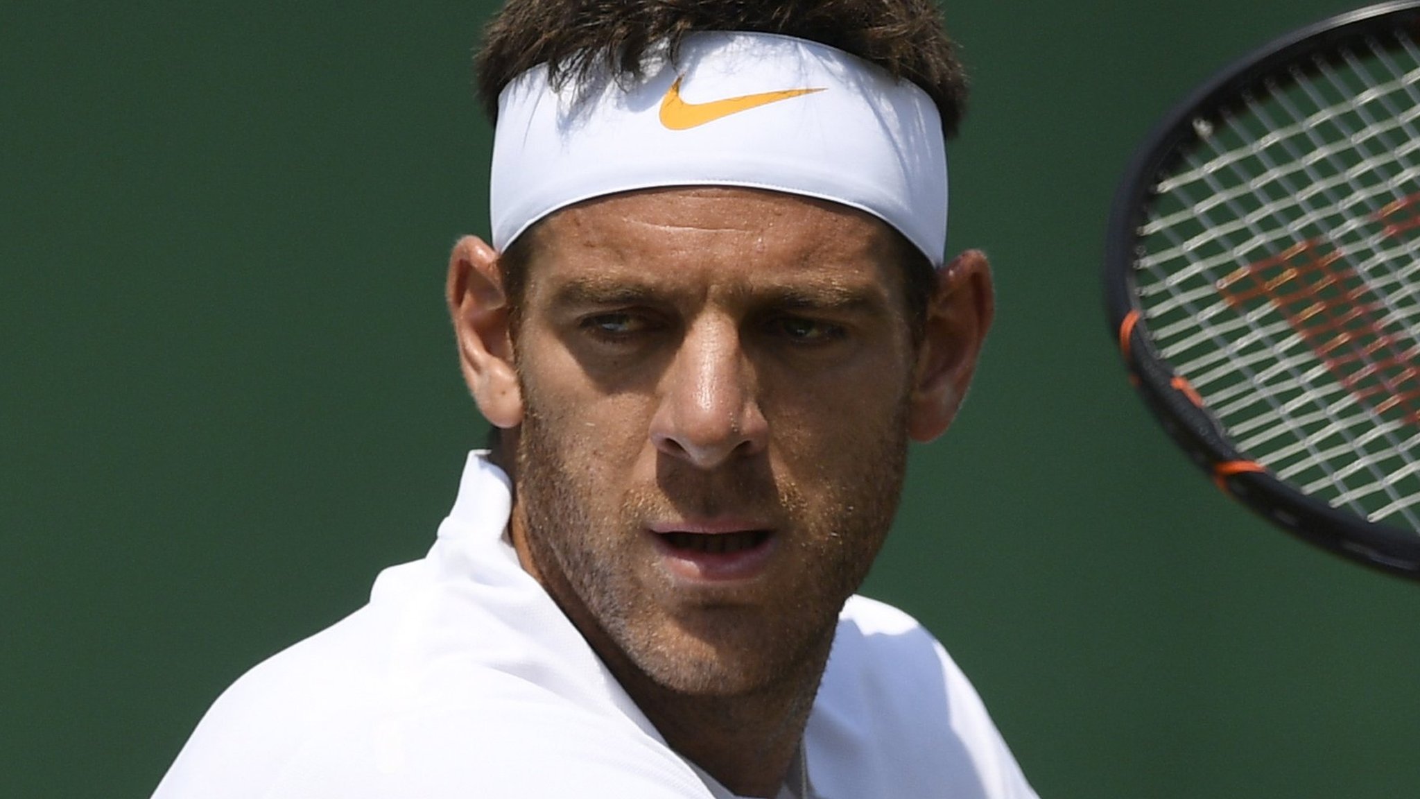 Del Potro beats Paire to make fourth round for first time in five years