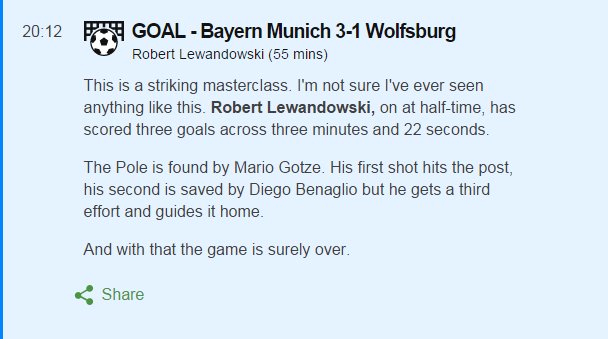 Lewandowski goal