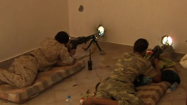Flushing out IS fighters in Libya's Sirte