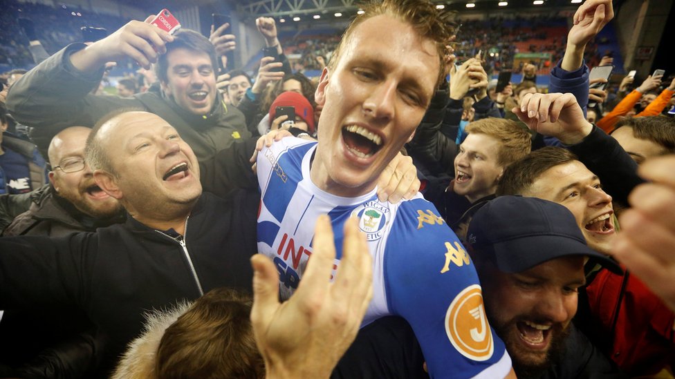 Jugadod del Wigan