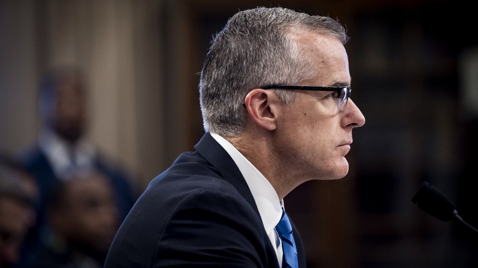 Andrew McCabe: Ex-FBI deputy director gave notes to Russia inquiry