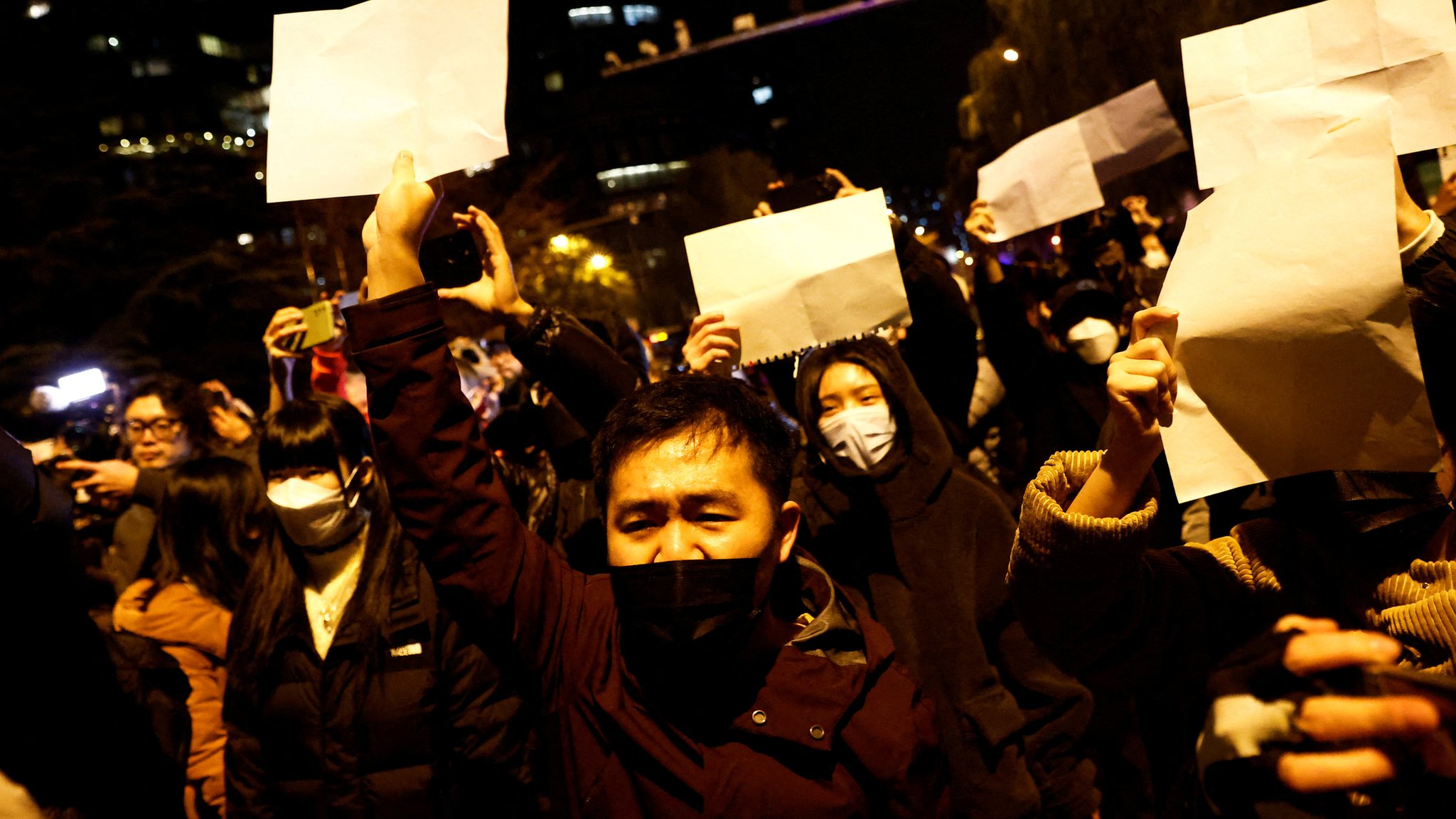 Security tightened in China after widespread Covid protests