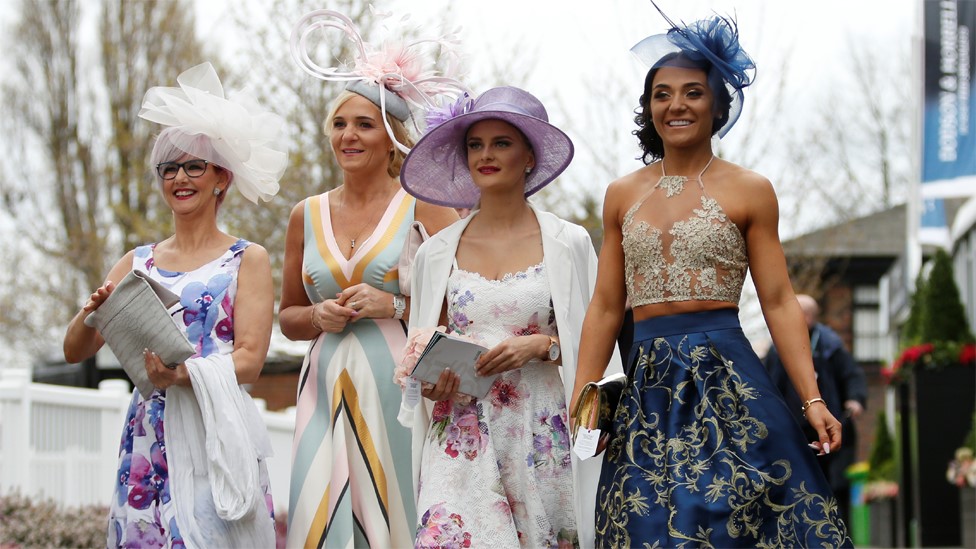 Ladies Day: Thousands flock to Aintree ahead of Grand National